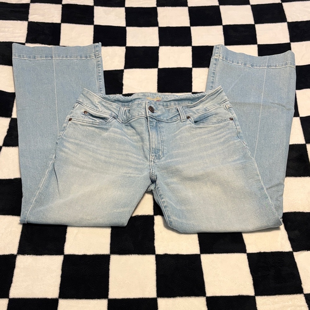 Wrangler Light Blue Boot Cut Women's Jeans
